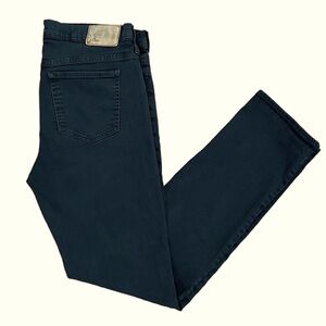 J Crew Matchstick Black Denim Jeans 31